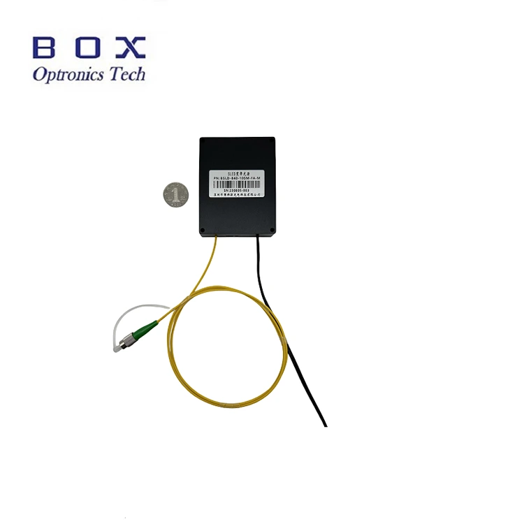840nm 20mW SLED Broadband Light Source 840nm 20mW SLED Broadband Light Source